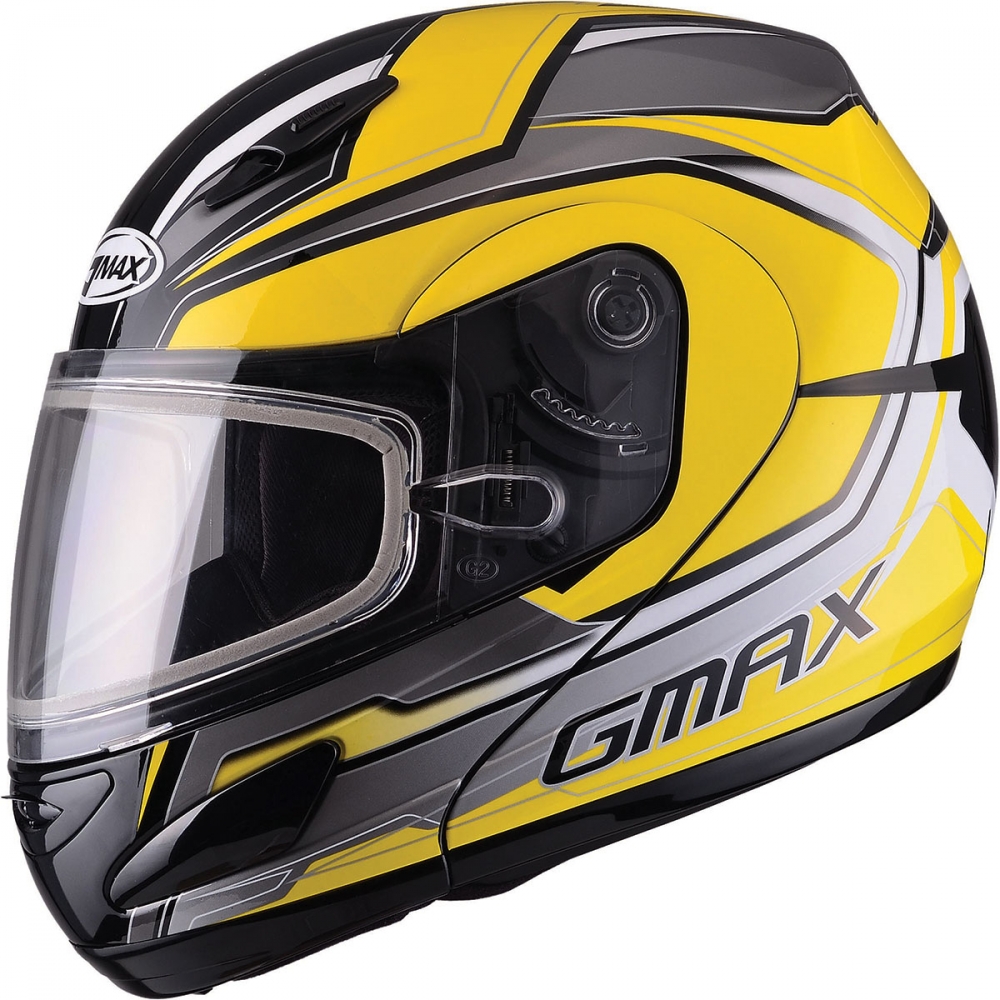 GMAX GM-44 Glacier Snowmobile Helmet 