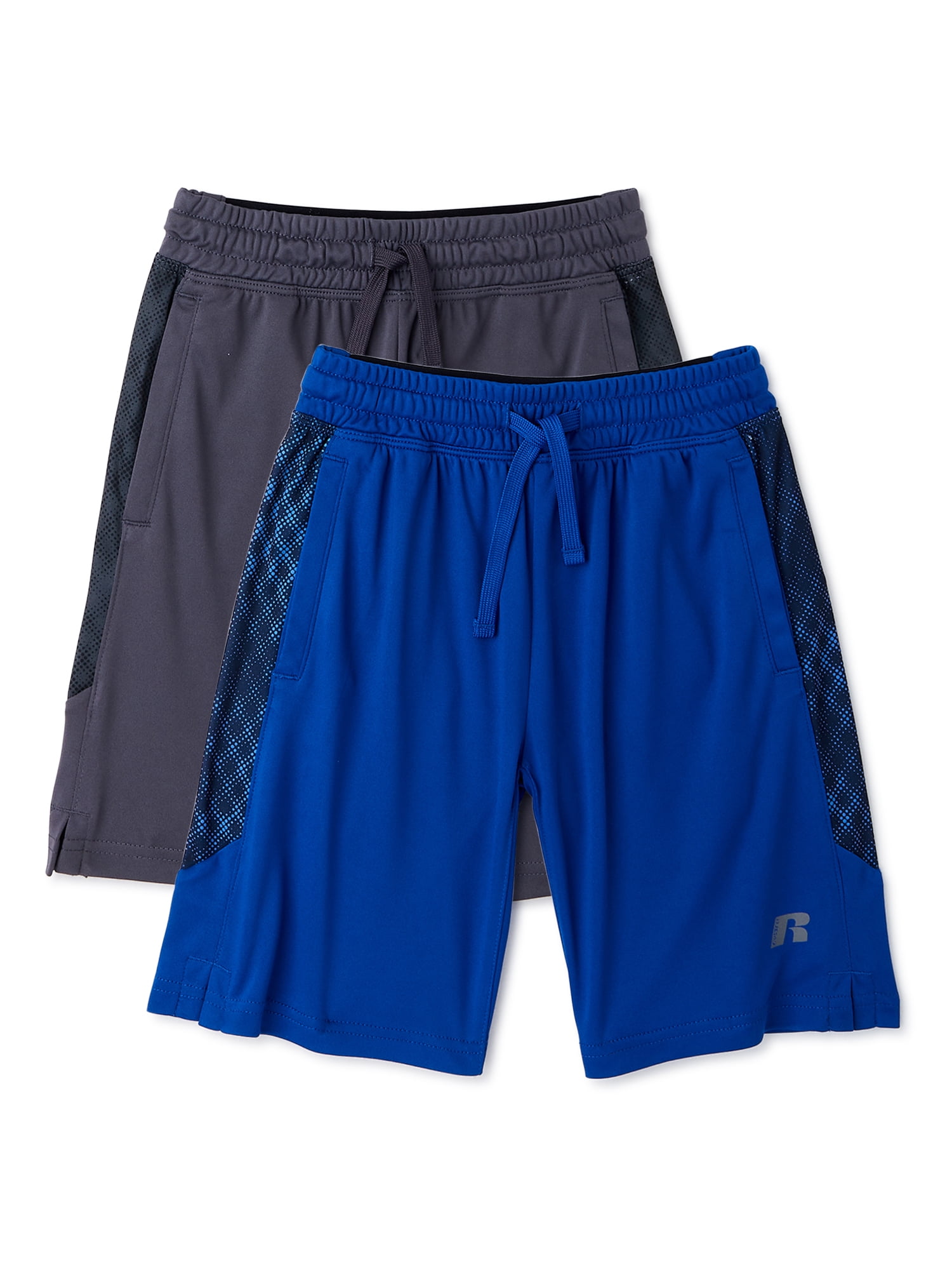 Russell Boys Core Performance Shorts, 2Pack, Sizes 418 & Husky