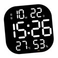 thumbnail image 4 of facefd Digital Wall Clock Temp Date Week Display Large Screen Adjustable Brightness White, 4 of 8