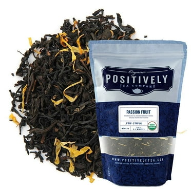Positively Tea's Organic Passion Fruit Black Tea, Loose Leaf, 1 Pound Bag