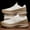Beige Color, variant on Men's Lightweight Breathable Running Shoes - Non-Slip Cushioned Athletic Sneakers with Thick EVA/Rubber Sole, Grip Traction for Gym, Hiking, Training - Low-Top Design in Beige/Green/Black - Ideal for