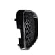 thumbnail image 5 of Parrilla deportiva de malla negra sin emblema de nido de abeja para Seat Leon MK2 1P1 06-09 Negro brillante, 5 of 9