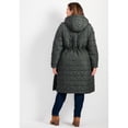 thumbnail image 2 of Avenue Women's Plus Size Quinn Longline Puffer Jacket, 2 of 2