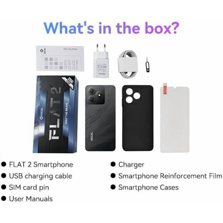 OSCAL Android Phones Unlocked for T-Mobile, Flat 2 Android