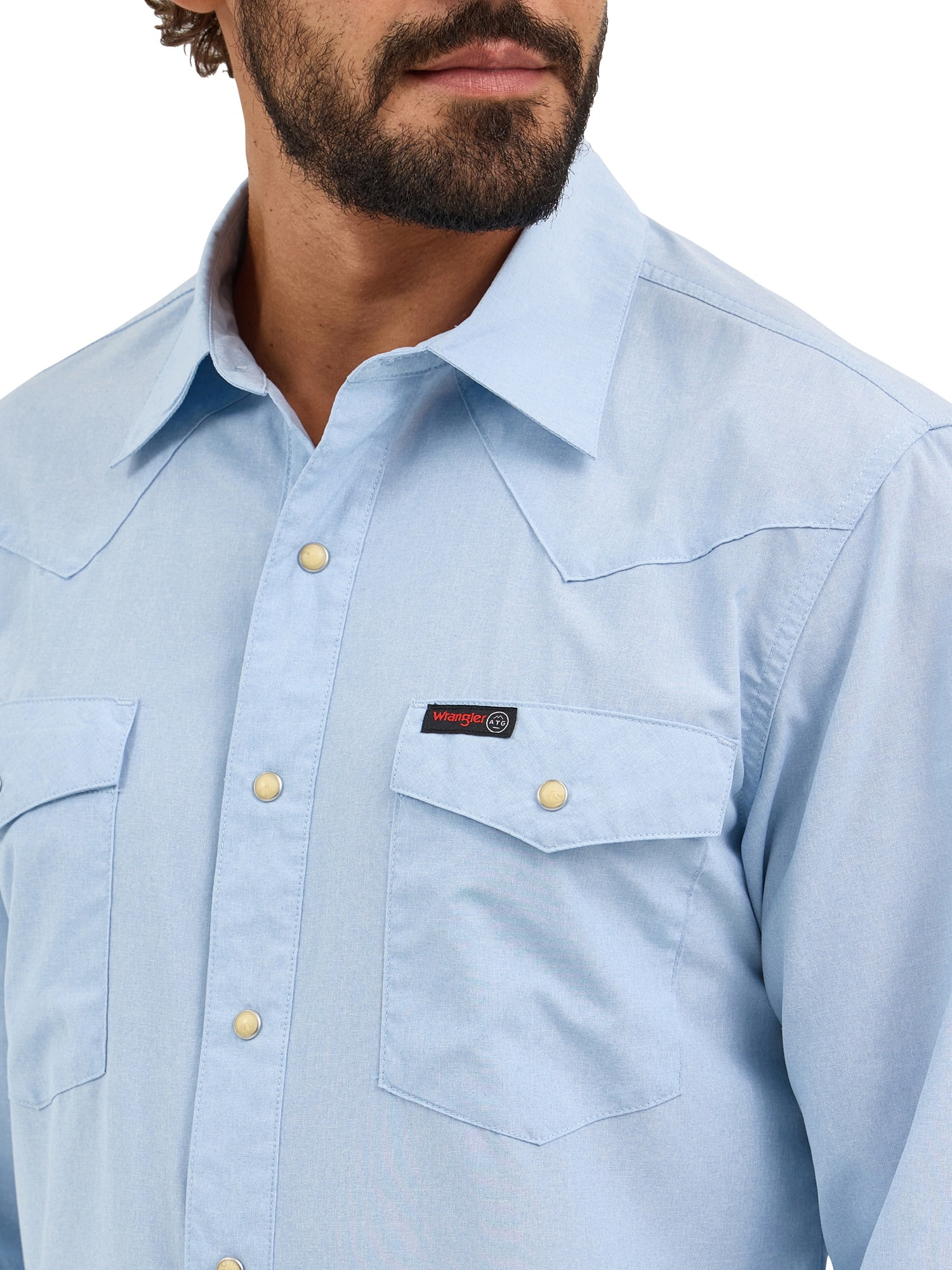 Wrangler® Men's Drover Shirt, Sizes M-3XL