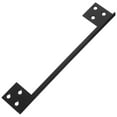 thumbnail image 6 of FELTECHELECTR Deadbolt Strike Plate Black Stainless Steel For Door Latch 1Set 7.07X1.38X0.39In, 6 of 6