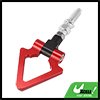 thumbnail image 2 of Unique Bargains Car Racing Front Rear Bumper Screw on Tow Hook Trailer Triangle Ring for BMW 3 5 7 Series Z3 Z4 for Mini Cooper Red, 2 of 8