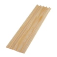 thumbnail image 2 of GUOOL 6x5 Pieces Wood Sticks Strips for Airplane Boat Model DIY Crafts 10x12mm, 2 of 9