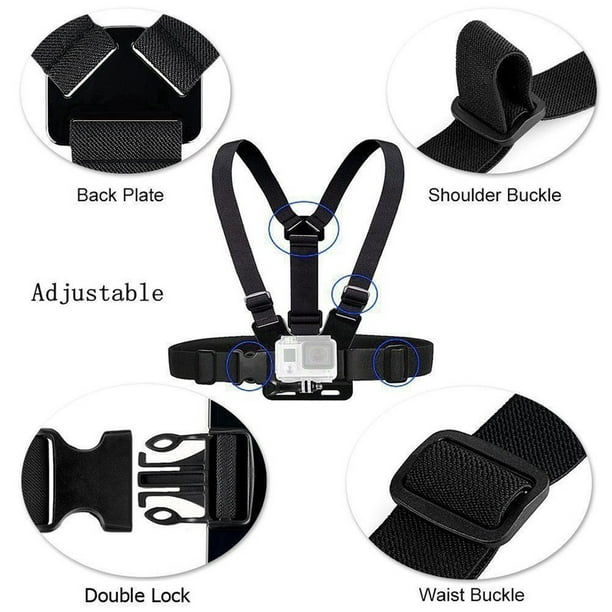 Accessoires pour caméra sport Gopro Harnais Poitrine Chesty Mount