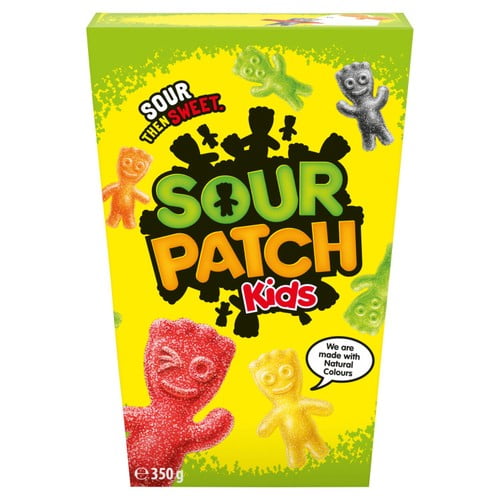 Sour Patch Kids Sweets Bag 350g, British Import (Pack of 6)
