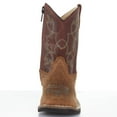 thumbnail image 2 of Old West Western Boots Boys Cushion Insole Leather Brown BSI1912, 2 of 5
