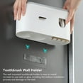 thumbnail image 4 of Toothbrush Hanger Rack, Multifunctional Clean Hygienic Toothbrush Holder  for Bathroom, 4 of 7