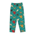 thumbnail image 4 of Daiia Cute Hens And Rooster Women's Sleep Pant with Pockets and Drawstring,Pajama Pants-Large, 4 of 9