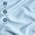 thumbnail image 4 of Bare Home Body Pillowcase - Envelope Closure - Ultra Soft - Double Brushed - Light Blue, 4 of 7