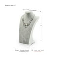 thumbnail image 6 of Oirlv Velvet Jewelry Display Stand Necklace Bust, 6 of 7