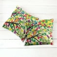 thumbnail image 2 of Ambesonne Birds Throw Pillow Cover 2 Pack, Happy Birds Colorful Tree, 18", Multicolor, 2 of 6