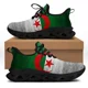 thumbnail image 1 of Zapatos planos informales con diseño de la bandera de Argelia para mujer, zapatillas de deporte a la moda con cordones, zapatos para caminar, calzado de playa para mujer, 1 of 6
