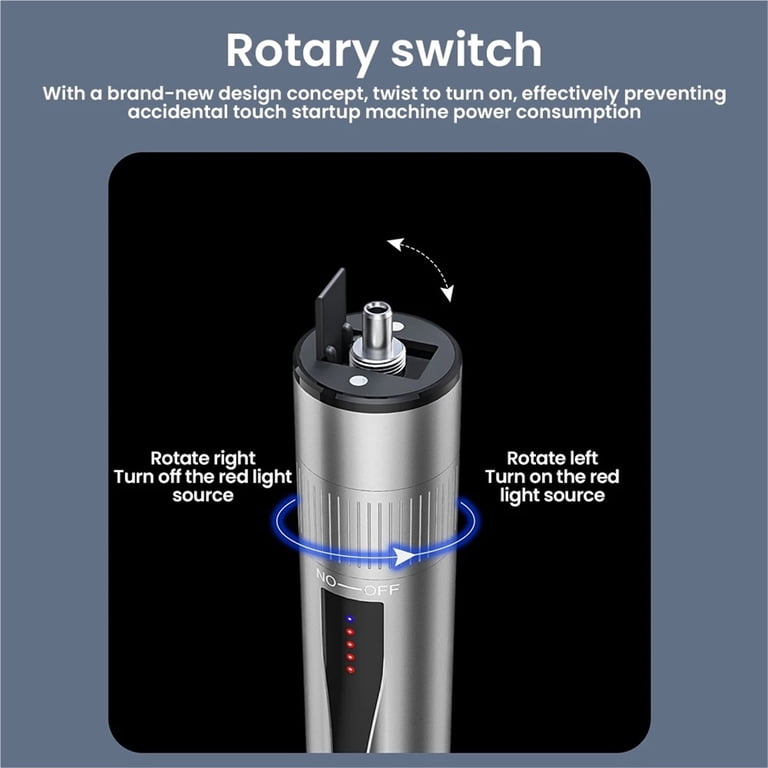Sysotek Visual Fault Locator – Rechargeable Red Light VFL Pen With Retractable Head, Flashlight & LC Adapter For Fiber Optic Testing