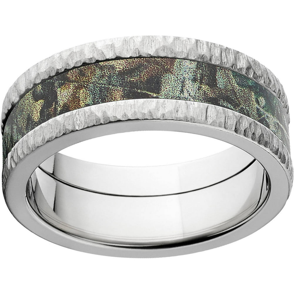 Realtree Realtree Timber Men's Camo 8mm Stainless Steel