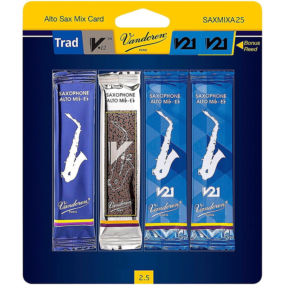 Vandoren Alto Saxophone Mix Card 2.5