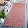 thumbnail image 3 of Safavieh Courtyard Mitre Geometric Indoor/Outdoor Runner Rug, Red/Red, 2'3" x 8', 3 of 12