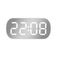 thumbnail image 4 of Reloj despertador digital Reloj electrónico con pantalla de temperatura Reloj digital Reloj de mesa pequeño para personas con sueño ligero LED Macarena despertador digital, 4 of 8