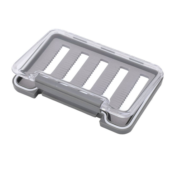 Caja de pesca con mosca NikouMX transparente impermeable alta capacidad