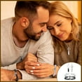 thumbnail image 4 of 4Pcs Couples Bracelets Necklace Set for Women Men,Magnetic Couples Bracelets,BFF Friendship Bracelets and Necklace, His and Hers Heart Necklace,Long Distance Bracelets Necklace, 4 of 6