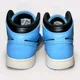 thumbnail image 4 of Ni - ke Ni - ke Air Jordan 1 Mid University Blue GS Shoe Sneakers 7Y Women's 8.5 DQ8423-401, 4 of 5