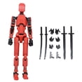 thumbnail image 3 of Juguete mecánico de cuerpo completo simulado de Robot móvil de PVC impreso en 3D JShteea 4 Uds, 3 of 9
