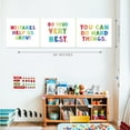 thumbnail image 4 of Koyal Wholesale Large Motivational Classroom Banner Poster Sign for Teachers, Door, Wall Decor, 2-Pk, 4 of 5