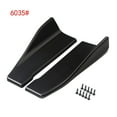 thumbnail image 3 of 2pcs PP Parachoques Trasero Spoilers Divisores Protectores Difusor Sunnimix Deflectores traseros de parachoques universales, 3 of 8
