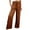 Brown, variant on Baberdicy Women's Wide Leg Lounge Pants with Pockets Lightweight High Waisted Adjustable Tie Knot Loose Trousers Army Green, Size: S-3Xl