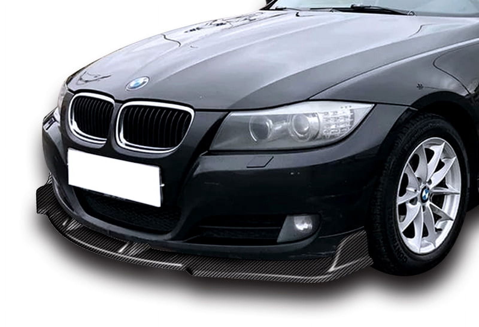 For 2009-2011 BMW E90 Sedan 3-Series Carbon Look Front Bumper Body Kit Lip 3pcs