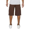 thumbnail image 4 of Victorious Men's Heavyweight Fleece Cargo Shorts VS76 - Brown - Medium, 4 of 4