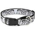 thumbnail image 1 of Buckle-Down Bd Est. 93 White Martingale Dog Collar, 1 of 1