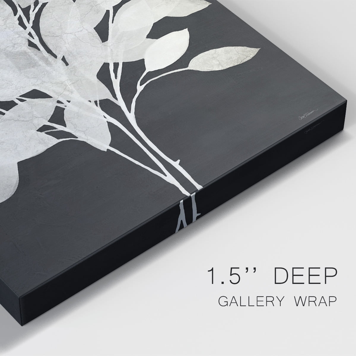 Misty Branches I Premium Gallery Wrapped Canvas - Ready to Hang