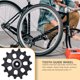 thumbnail image 2 of Eigraketly FOVNO práctico 12T/14T/16T polea de cambio trasero antideslizante soporte de bicicleta de carretera 7-12 velocidades pequeña fricción guía de Ciclismo Negro 14T Eigraketly OD025810-02, 2 of 6