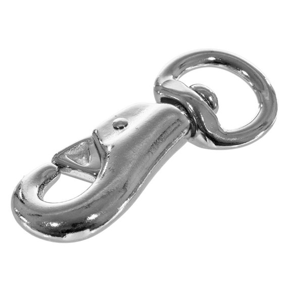 Round Swivel Bull Snap - 7/8 Inch - 5 Pack