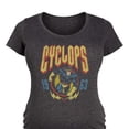 thumbnail image 3 of X-Men - Cyclops Metal - Women's Maternity Scoop Neck Graphic T-Shirt, 3 of 5