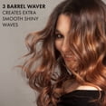 thumbnail image 2 of Hair Waver Hot Tools Pro Artist, negro, dorado, digital, 3 barriles, 2 of 7