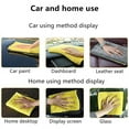 thumbnail image 4 of 4 Pack Premium Ultra Thick Plush Microfiber Towel, Professional Double Layer Super Thick Microfiber Cleaning Cloth for Car Wash Buffing Wax Polishing & Drying 12x16 inch - 600Gsm, 4 of 6