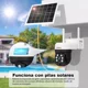 thumbnail image 2 of Srihome Solar Cámara Seguridad 4mp Hd Wifi Ptz Con Baterías Color Blanco, 2 of 8