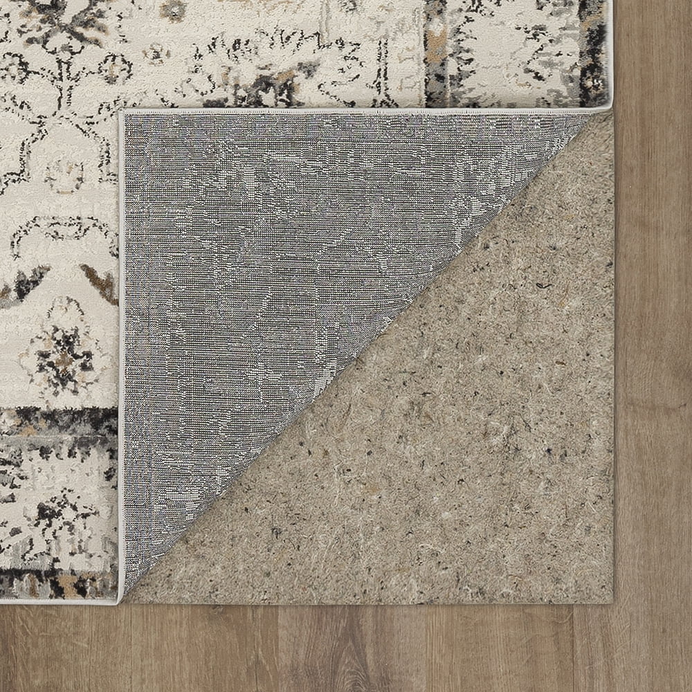 Mohawk Home Demeter Indoor Woven Runner Rug, Light Grey, 2' x 8'