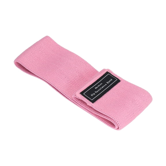 Hip Resistance Bands, Polyester Latex Silk Abrasion Resistance Legs Workout Bands Pink  For Beginner For Calf
