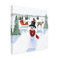 thumbnail image 2 of Grace Popp 'Santas Snowmen II' Canvas Art, 2 of 3