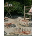 thumbnail image 3 of Rugs.com Baja Outdoor Collection Rug – 5' x 8' Ivory Medium Rug Perfect For Bedrooms, Dining Rooms, Living Rooms, 3 of 3
