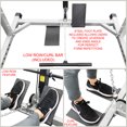 thumbnail image 6 of Valor Fitness BD-41, Heavy Duty Power Cage with Multi-Grip Chin-Up Bar, Lat Pull, & Cable Crossover Attachments, 6 of 13