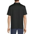 thumbnail image 3 of Ben Hogan Men's & Big Men's Diagonal Stripe Golf Polo Shirt, Sizes S-5XL, 3 of 5