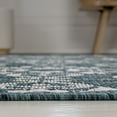 thumbnail image 4 of JONATHAN Y TUSCAN SUN 2 x 8 Runner Rug, Amora Traditional Mediterranean Tile Design - Turquoise/Cream, TSN206E-28, 4 of 8